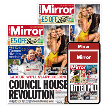 Daily Mirror and Sunday Mirror plus FREE digital edition